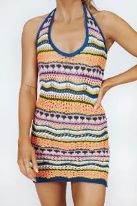 Hand-Crochet Backless Dress #126527 sold by Goodnight Macaroon