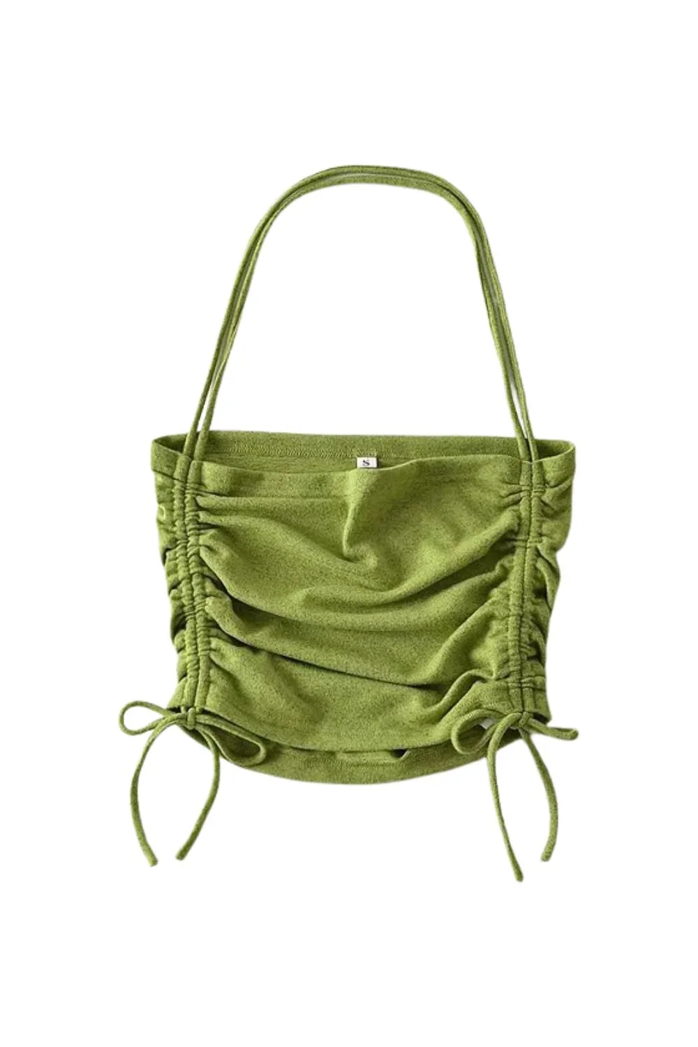 ‘Alyona’ Knitted Bustier Strappy Top(5 Colors) sold by Goodnight Macaroon product image thumbnail 4