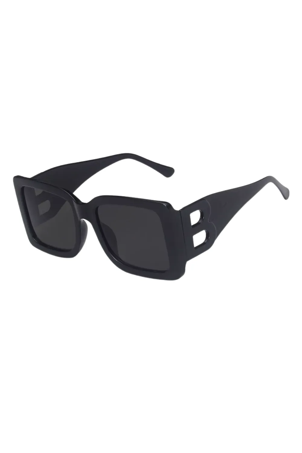 'Shanti' Big Rectangular Fram Sunglasses (4 Colors) sold by Goodnight Macaroon product image thumbnail 4