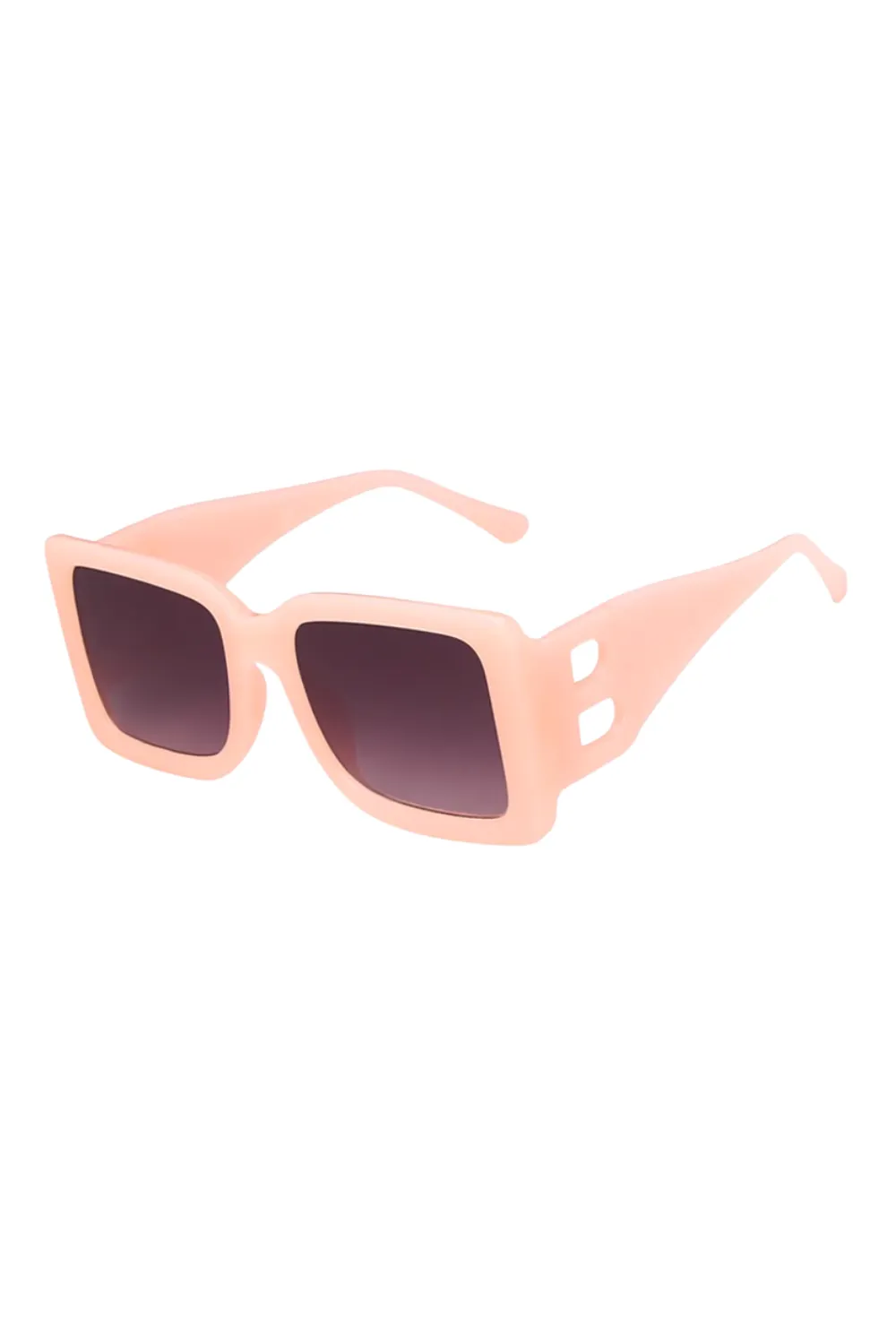 'Shanti' Big Rectangular Fram Sunglasses (4 Colors) sold by Goodnight Macaroon product image thumbnail 3