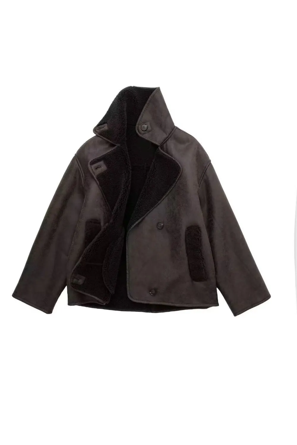 'Claire' Reversible Loose Jacket sold by Goodnight Macaroon product image thumbnail 2
