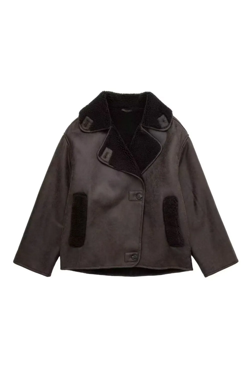 'Claire' Reversible Loose Jacket sold by Goodnight Macaroon