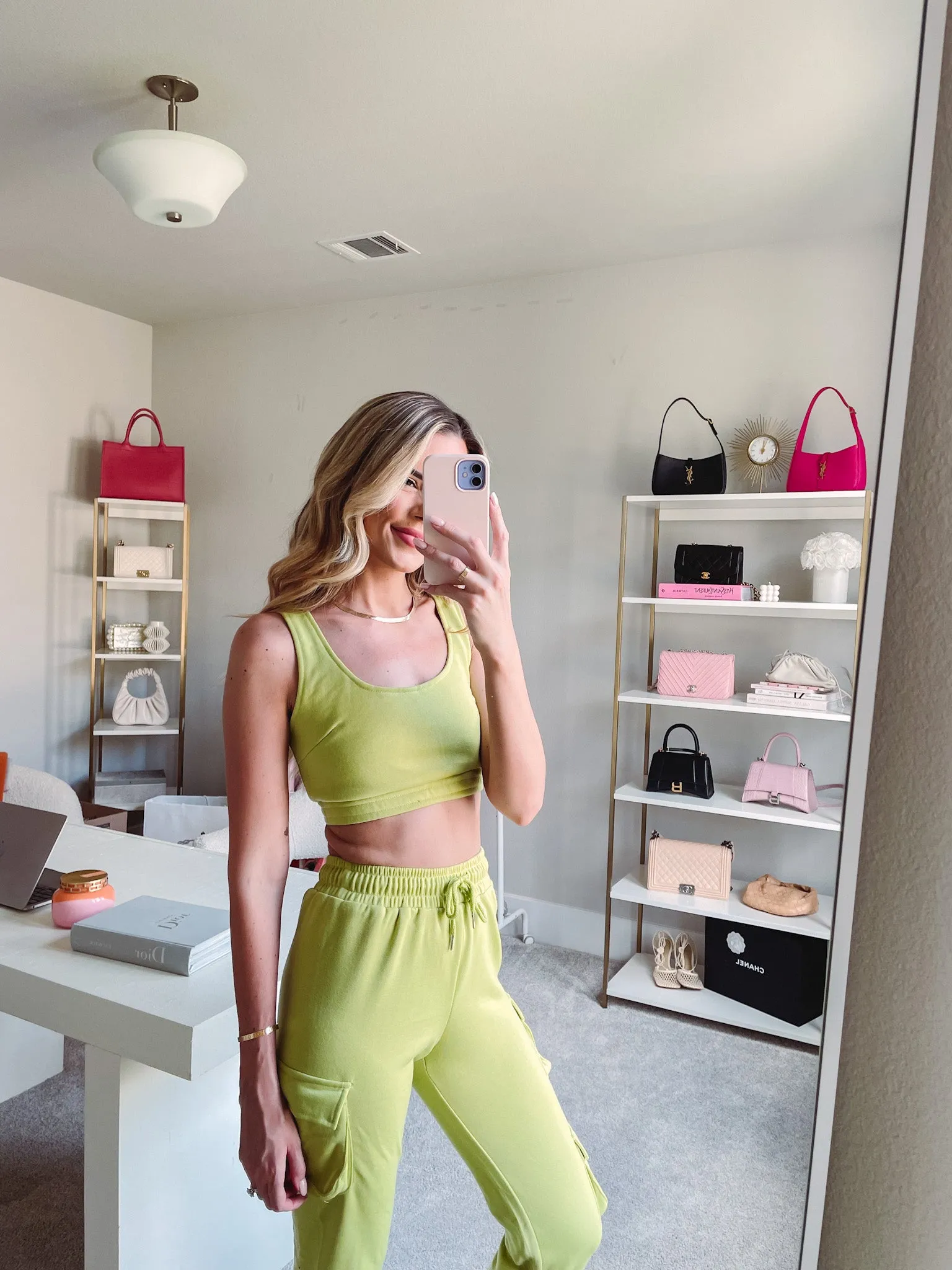 'Jordanna' Yoga Bra & Pocket Pants Set (5 Colors) sold by Goodnight Macaroon product image thumbnail 3