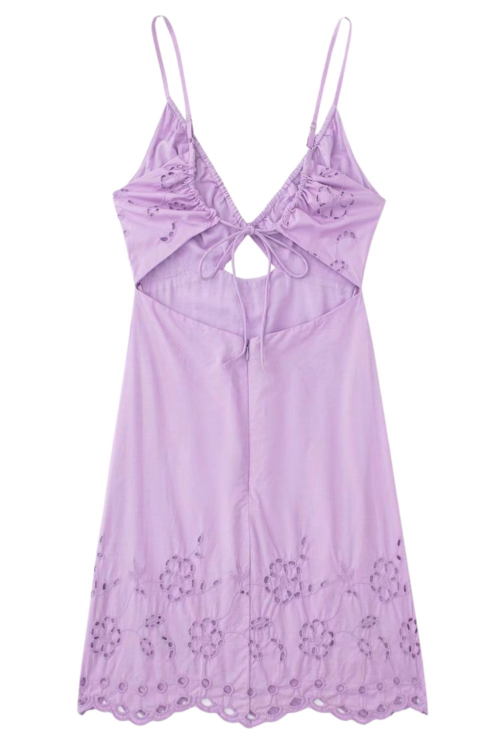 'Chloe' Sleeveless Cutout Embroidered Dress sold by Goodnight Macaroon product image thumbnail 3