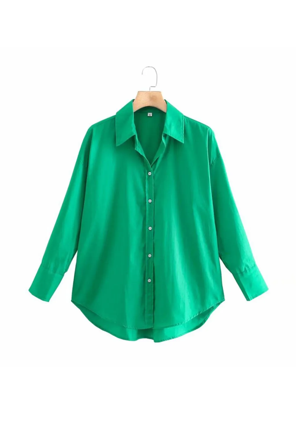'Harriet' Turn-down Collar Long Sleeve Shirt sold by Goodnight Macaroon product image thumbnail 5