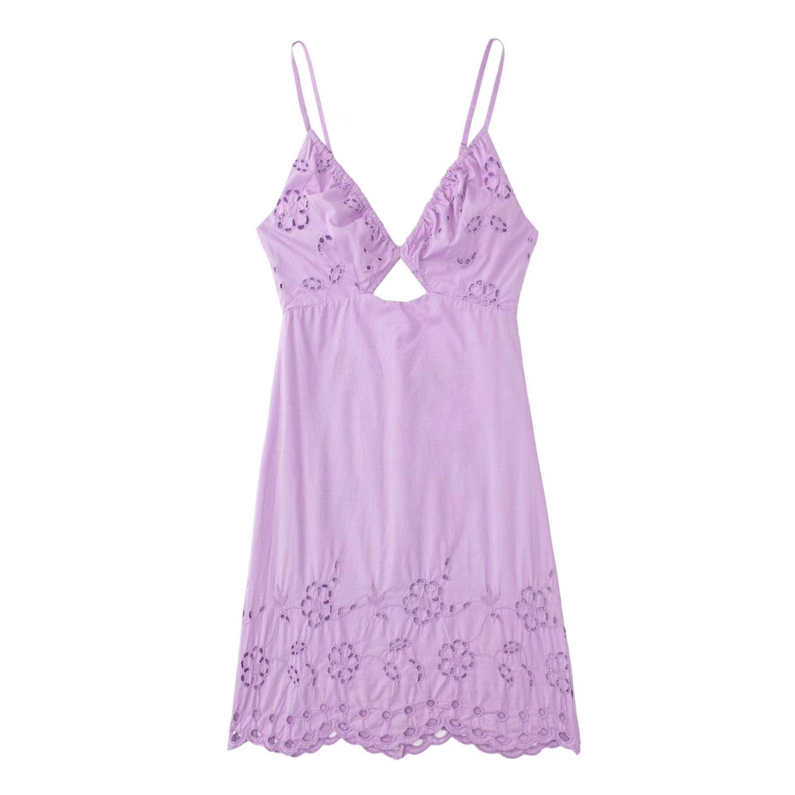'Chloe' Sleeveless Cutout Embroidered Dress sold by Goodnight Macaroon