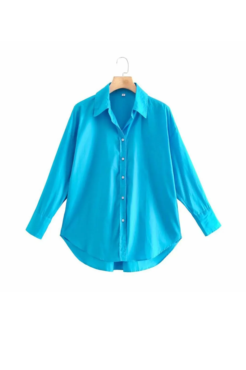 'Harriet' Turn-down Collar Long Sleeve Shirt sold by Goodnight Macaroon product image thumbnail 3