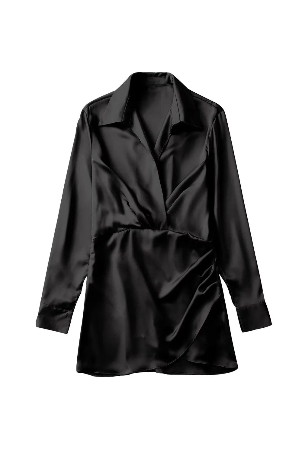 ‘Emma’ Waist-tied Shirt Dress sold by Goodnight Macaroon product image thumbnail 3