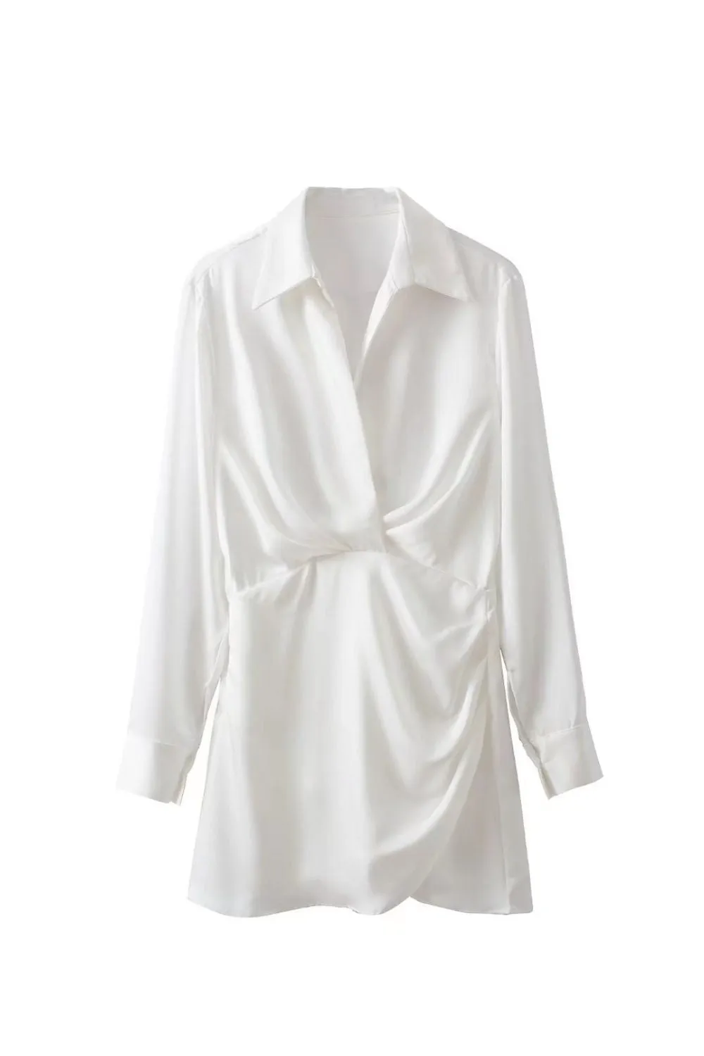 ‘Emma’ Waist-tied Shirt Dress sold by Goodnight Macaroon