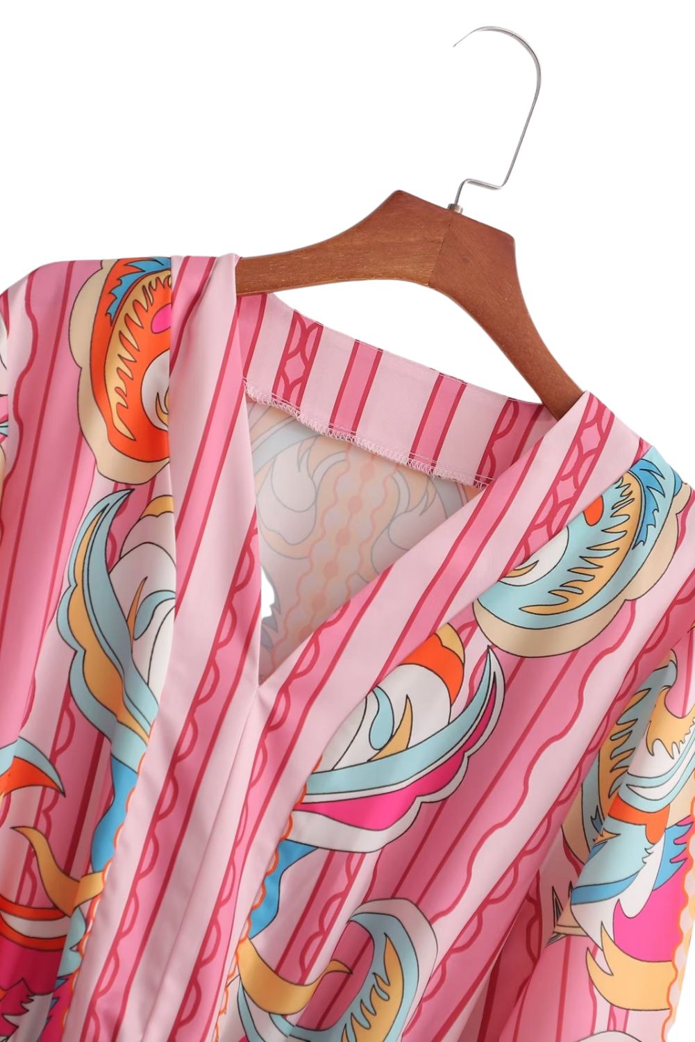 'Maya' Pastel Pink Dream Printed Dress #168953 sold by Goodnight Macaroon product image thumbnail 7