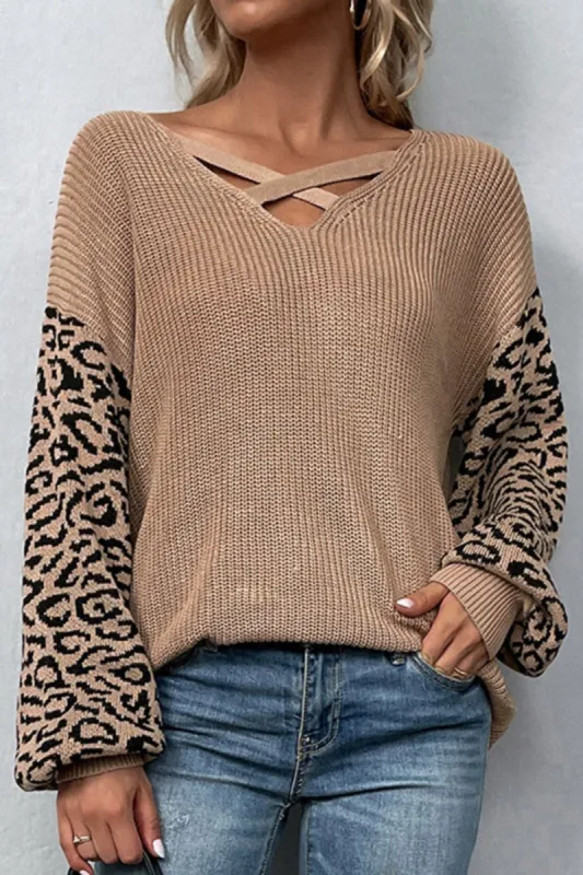 'Felina' Leopard Print Sweater (4 Colors) sold by Goodnight Macaroon
