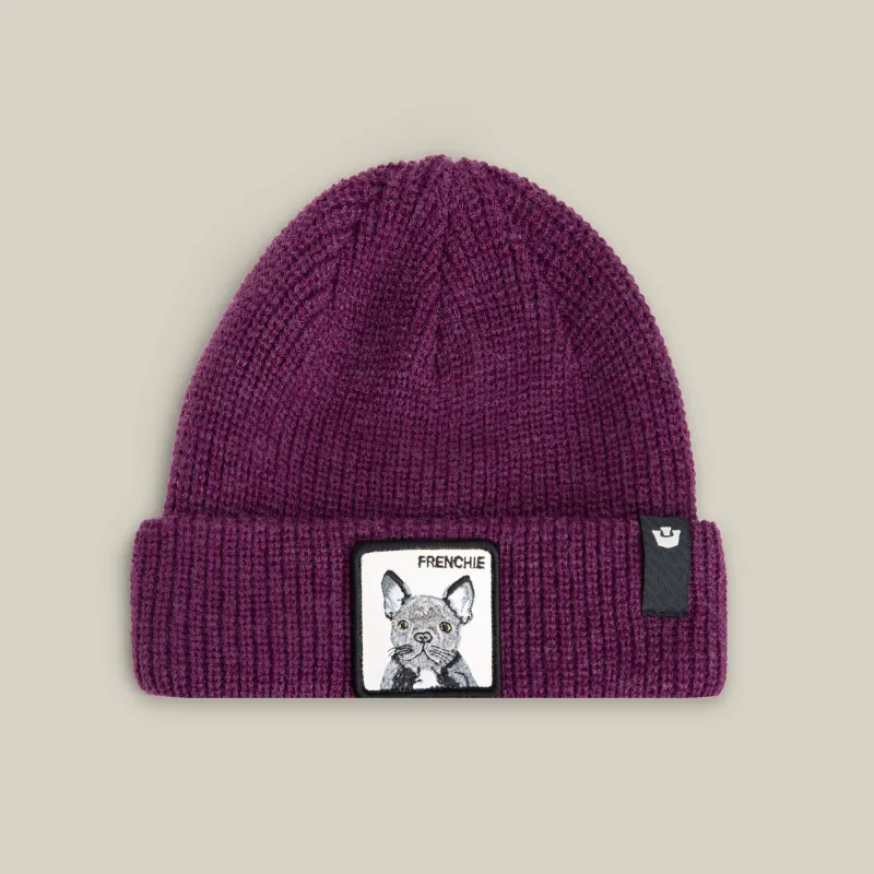 The Frenchie Beanie sold by Goorin Bros