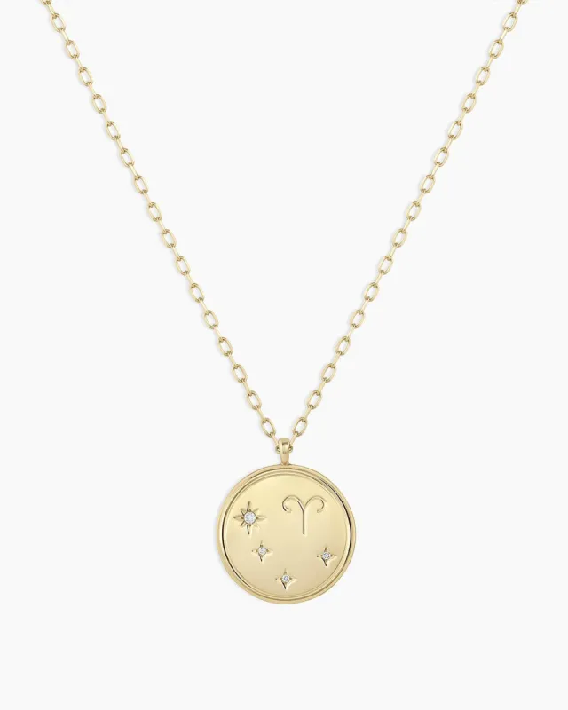 Diamond Zodiac Necklace - Aries sold by Gorjana