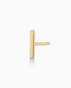 14k Gold Rose Bar Studs sold by Gorjana