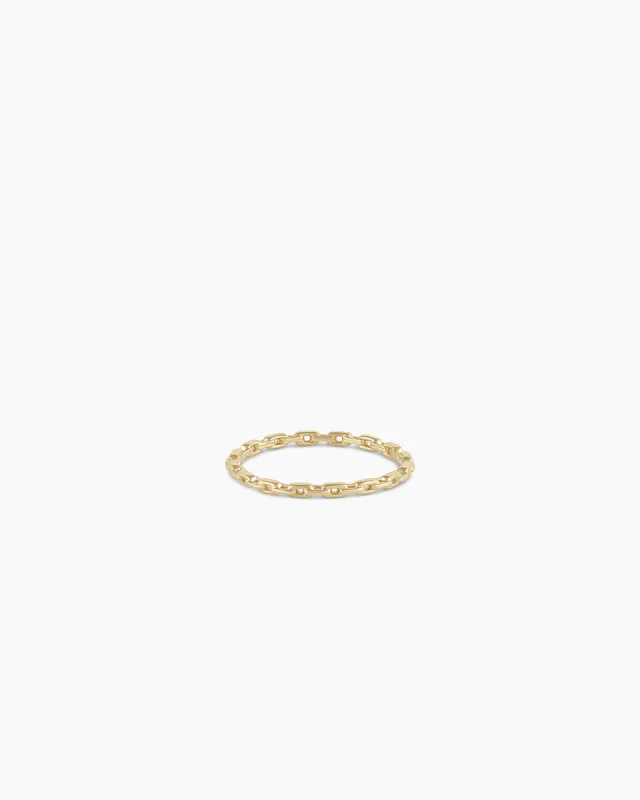 14k Gold Parker Ring sold by Gorjana