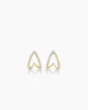 Diamond Pavé Split Huggies sold by Gorjana