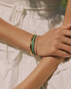 Paseo Enamel Cuff sold by Gorjana