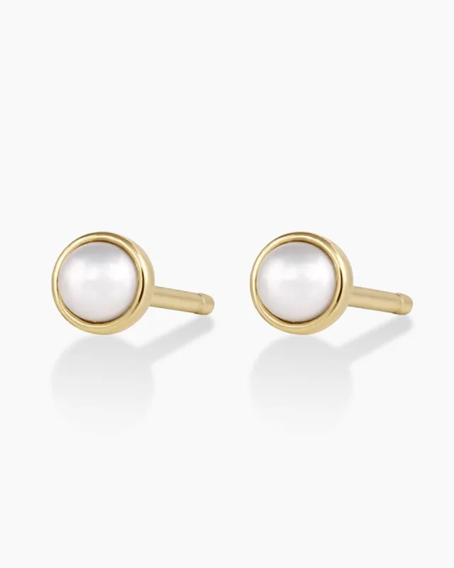 Classic Pearl Studs sold by Gorjana