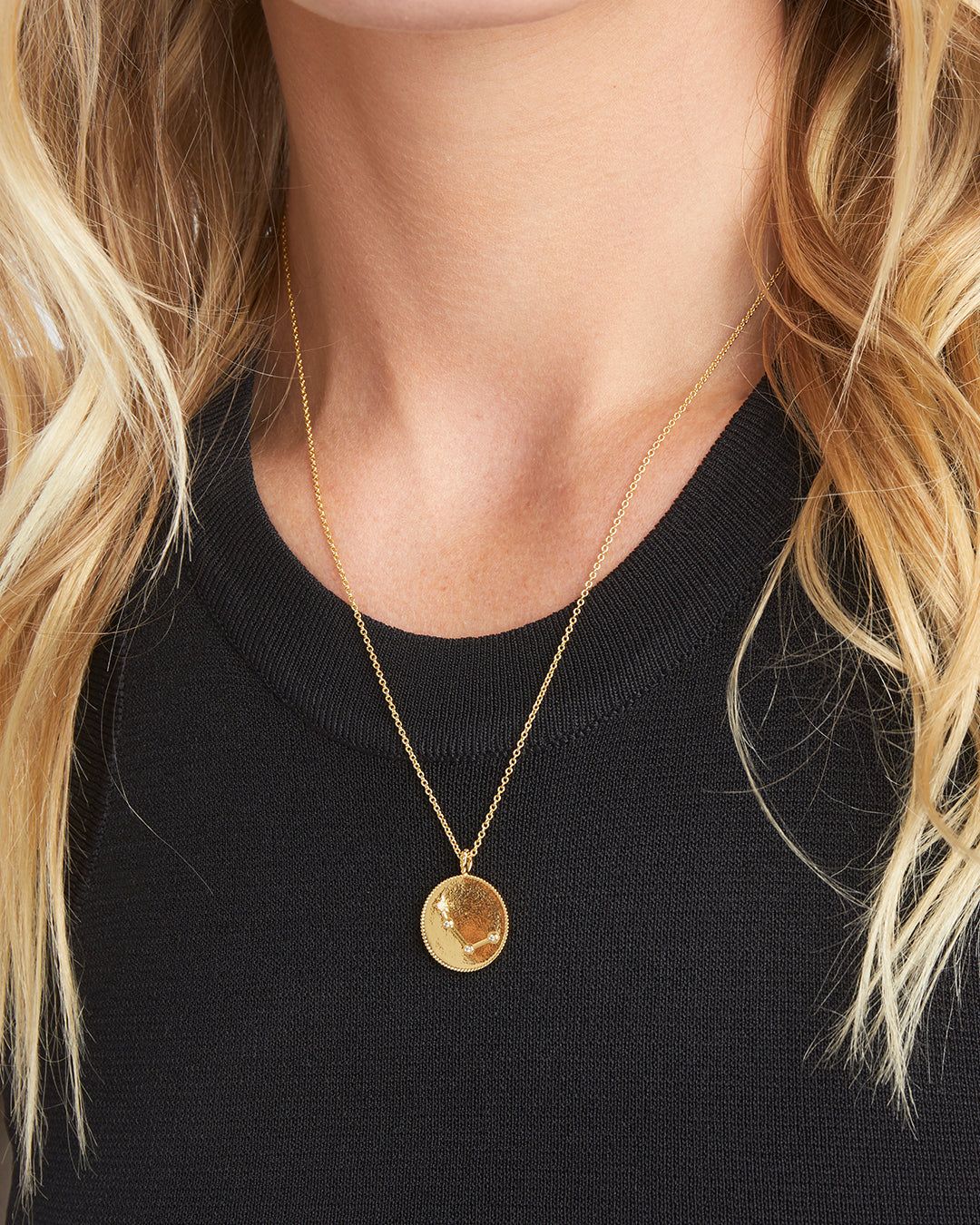 Astrology Coin Necklace (Aries) sold by Gorjana product image thumbnail 2