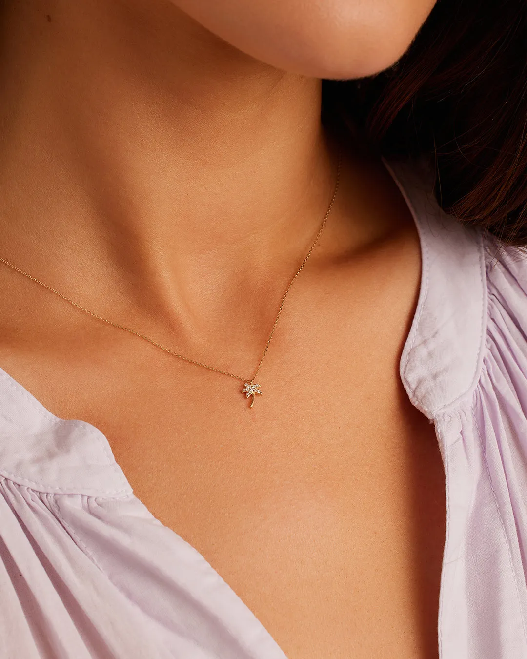 Diamond Palm Necklace sold by Gorjana product image thumbnail 2