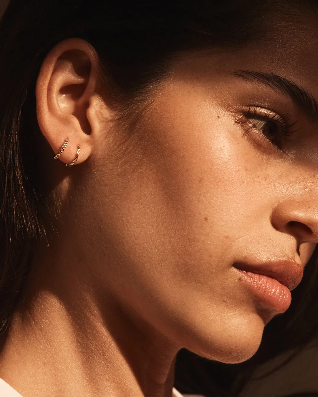 14k Gold Parker Huggies sold by Gorjana product image thumbnail 3