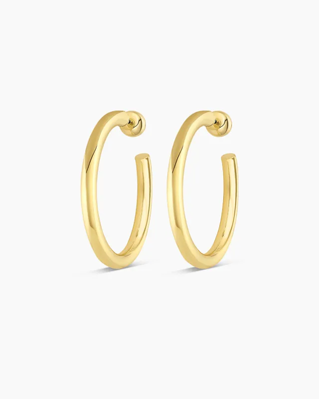 Carter Hoops sold by Gorjana