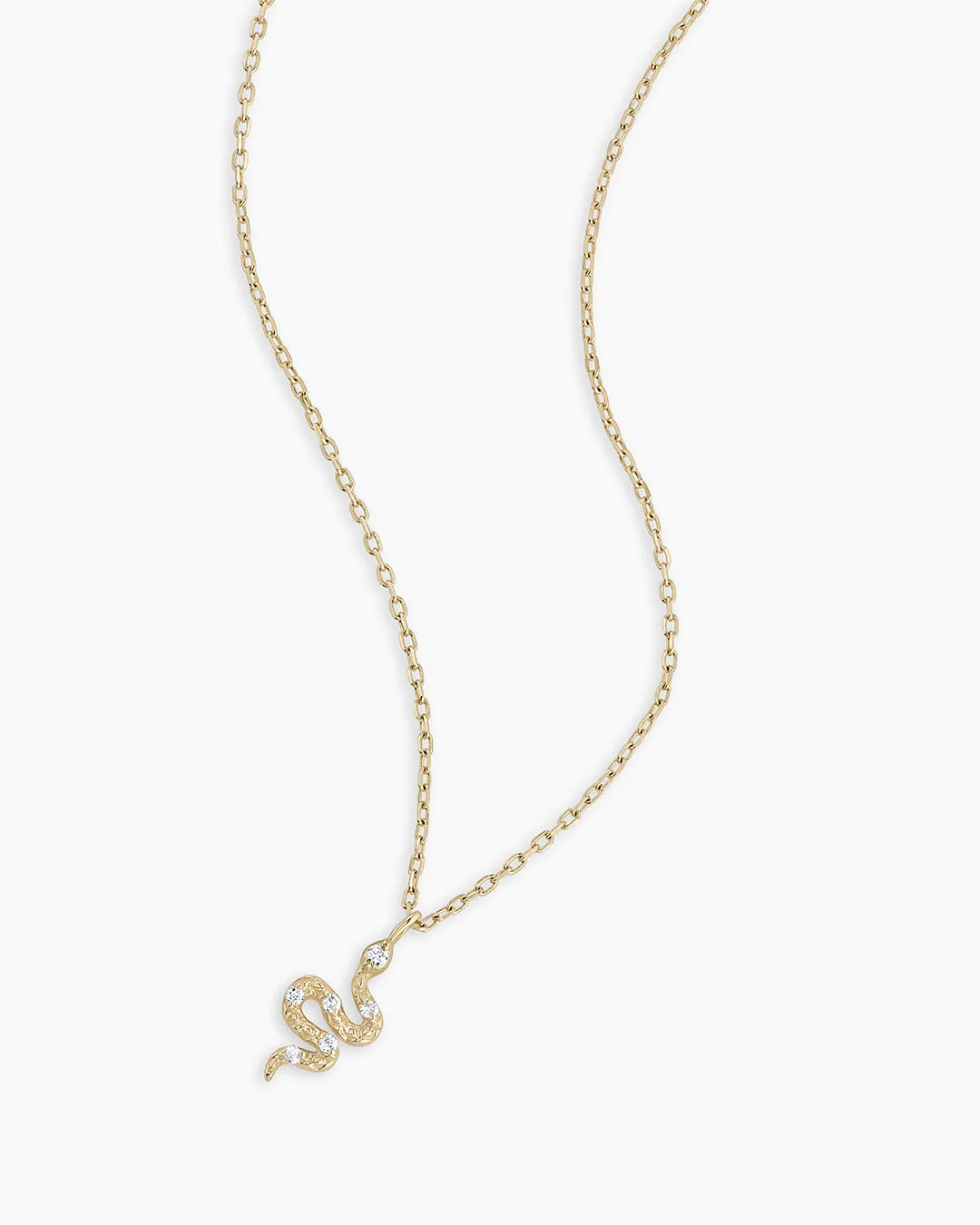 Diamond Snake Necklace sold by Gorjana product image thumbnail 4