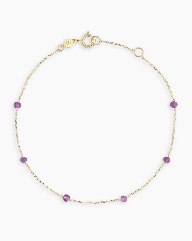 Amethyst Newport Bracelet sold by Gorjana