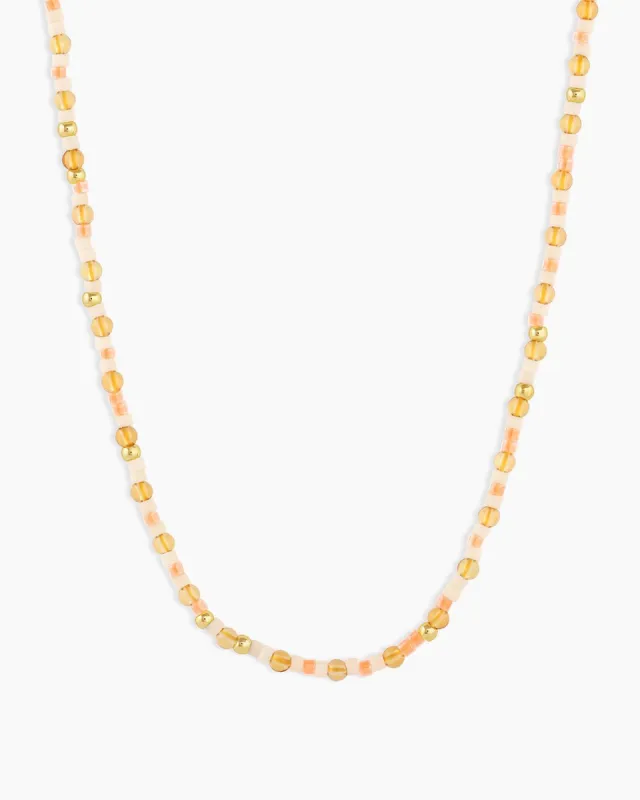 Poppy Gem Necklace - Citrine sold by Gorjana