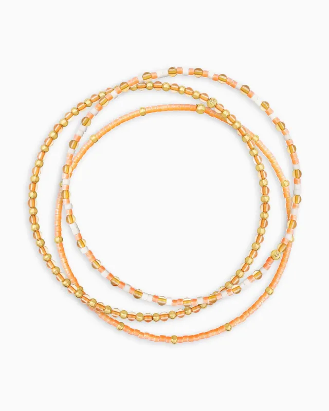 Poppy Gem Bracelet Set - Citrine sold by Gorjana