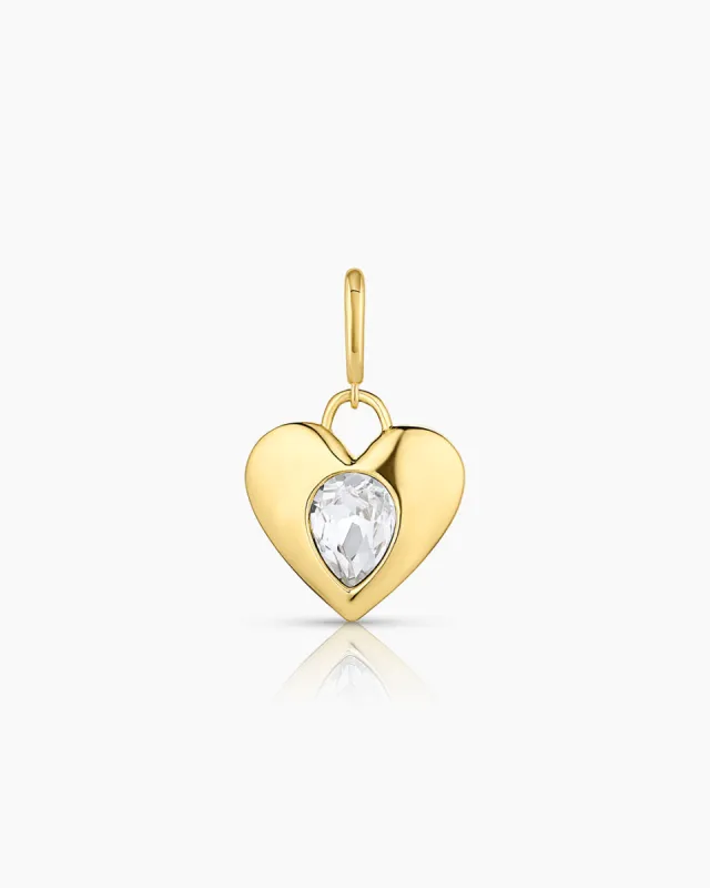 Nova Heart Parker Charm sold by Gorjana