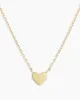14k Gold Heart Mini Necklace sold by Gorjana