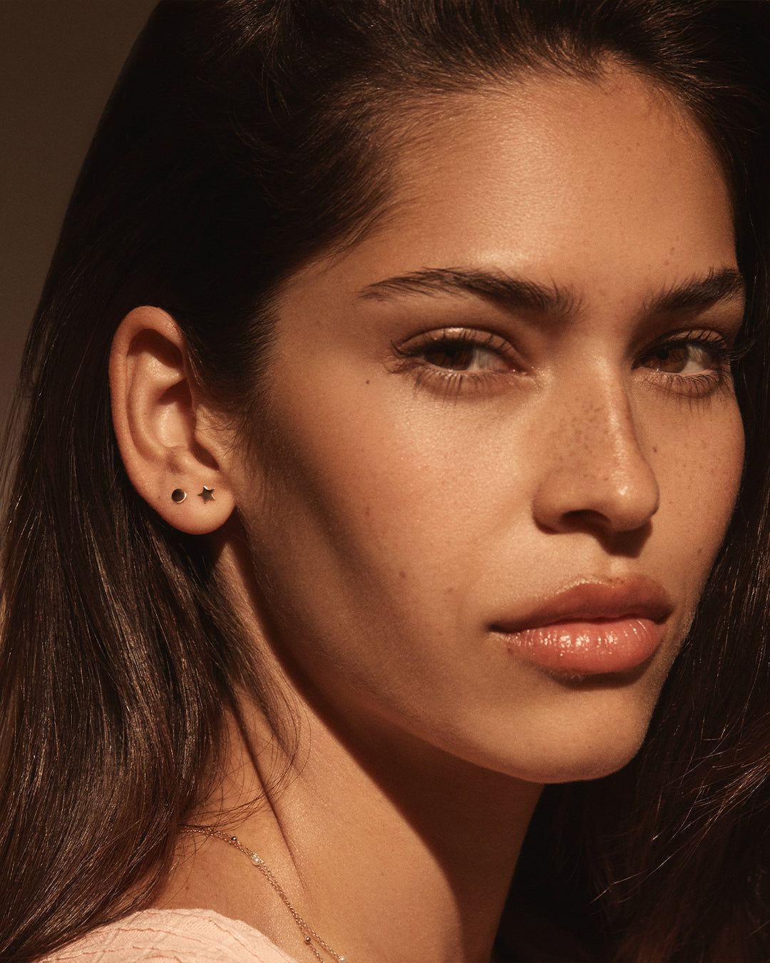 14k Gold Coin Studs sold by Gorjana product image thumbnail 3