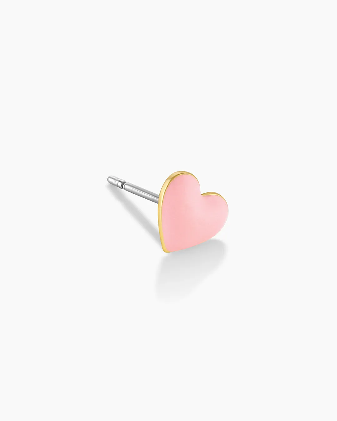 Blush Heart Charm Stud sold by Gorjana product image thumbnail 4