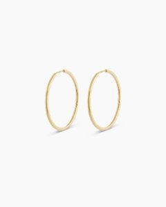14k Gold Classic 22mm Hoops sold by Gorjana