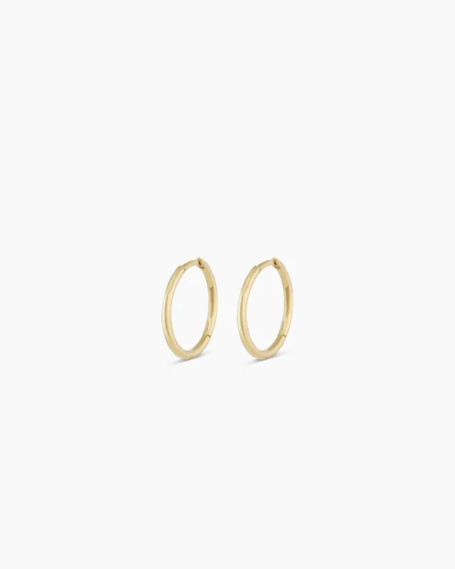 14k Gold Classic 11mm Huggies sold by Gorjana