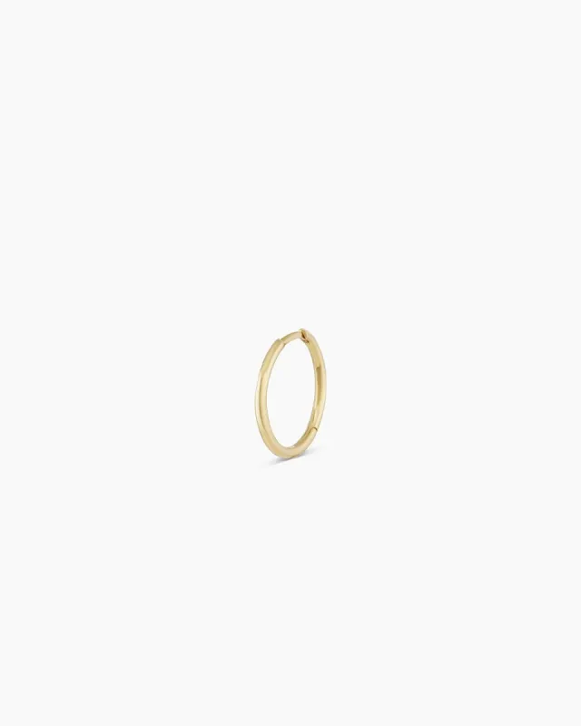 14k Gold Classic 11mm Huggie sold by Gorjana