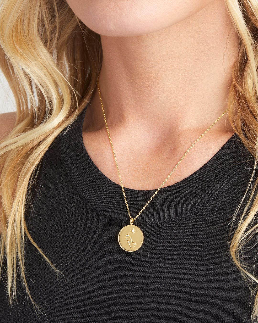 Astrology Coin Necklace sold by Gorjana product image thumbnail 3