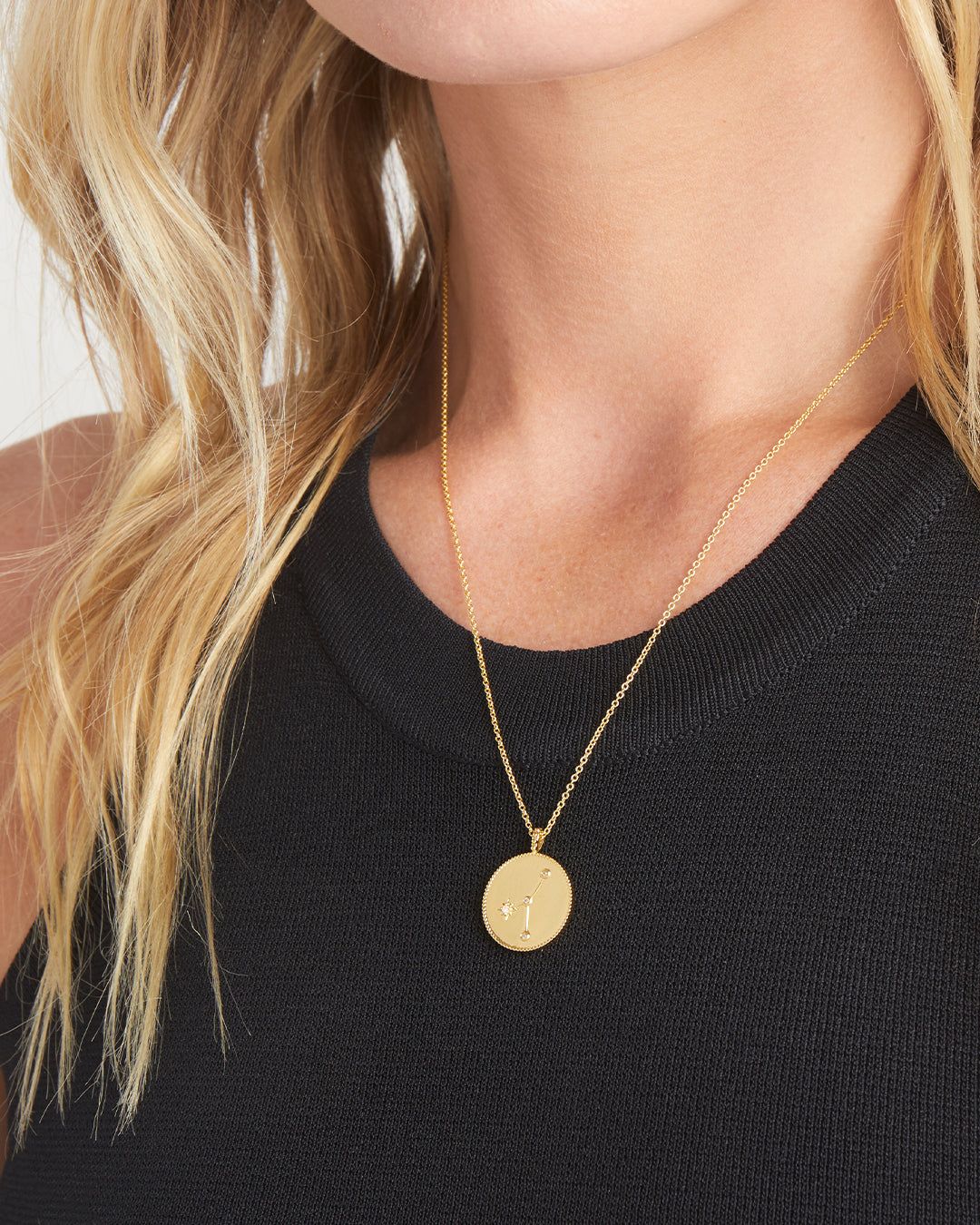 Astrology Coin Necklace sold by Gorjana product image thumbnail 7