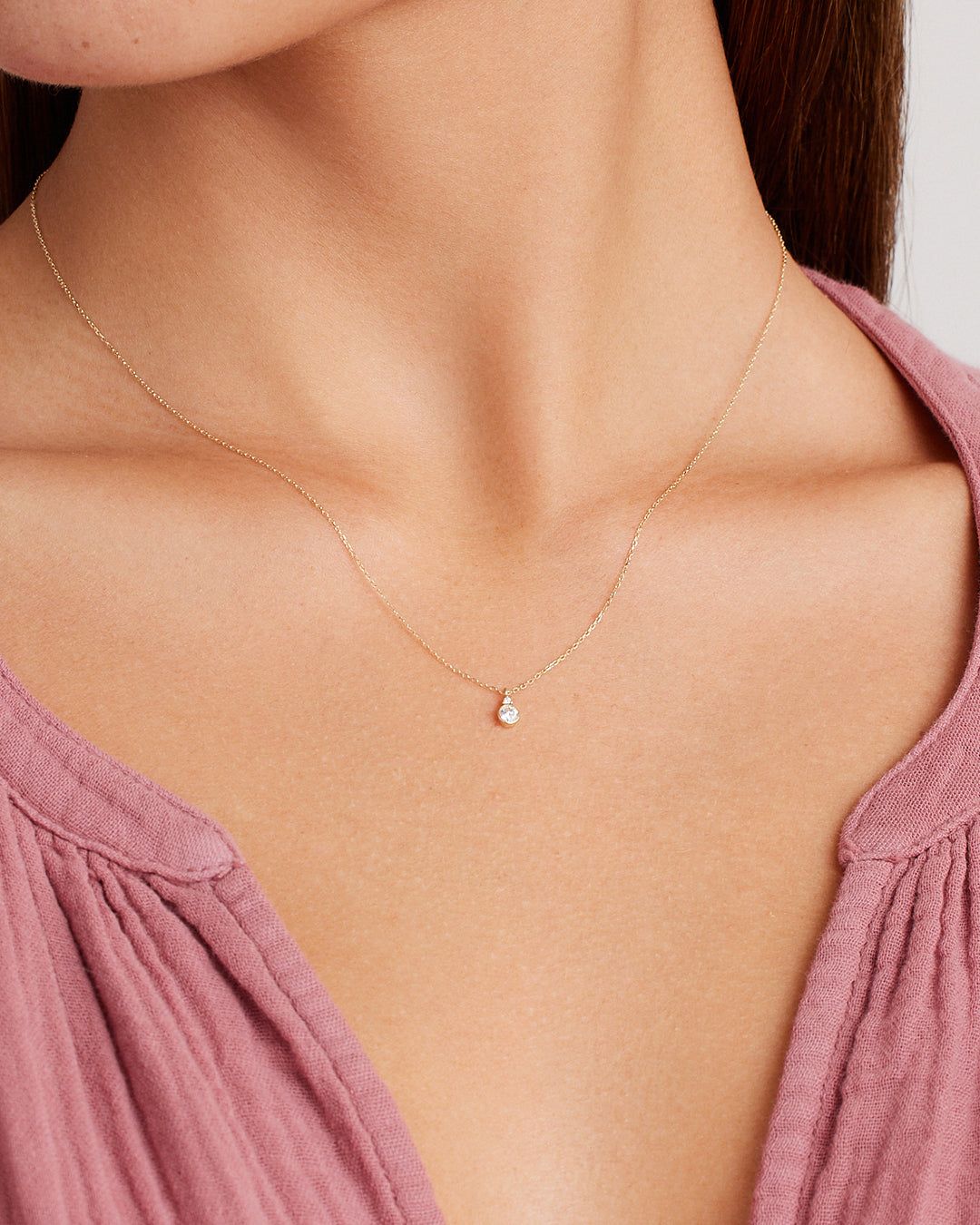 Diamond Birthstone Necklace sold by Gorjana product image thumbnail 2