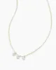 Trio Floating Diamond Necklace sold by Gorjana