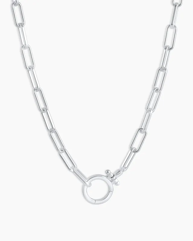 Parker Necklace (Silver) sold by Gorjana