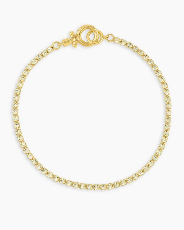 Lexi Bracelet (Citrine) sold by Gorjana