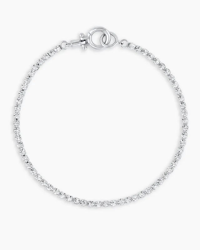 Lexi Bracelet (Rhodium) sold by Gorjana