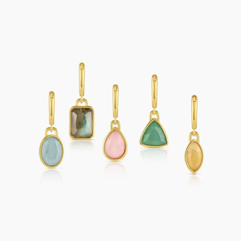 Power Gemstone Geo Parker Charm sold by Gorjana