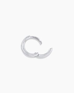 14k White Gold Classic Huggies sold by Gorjana