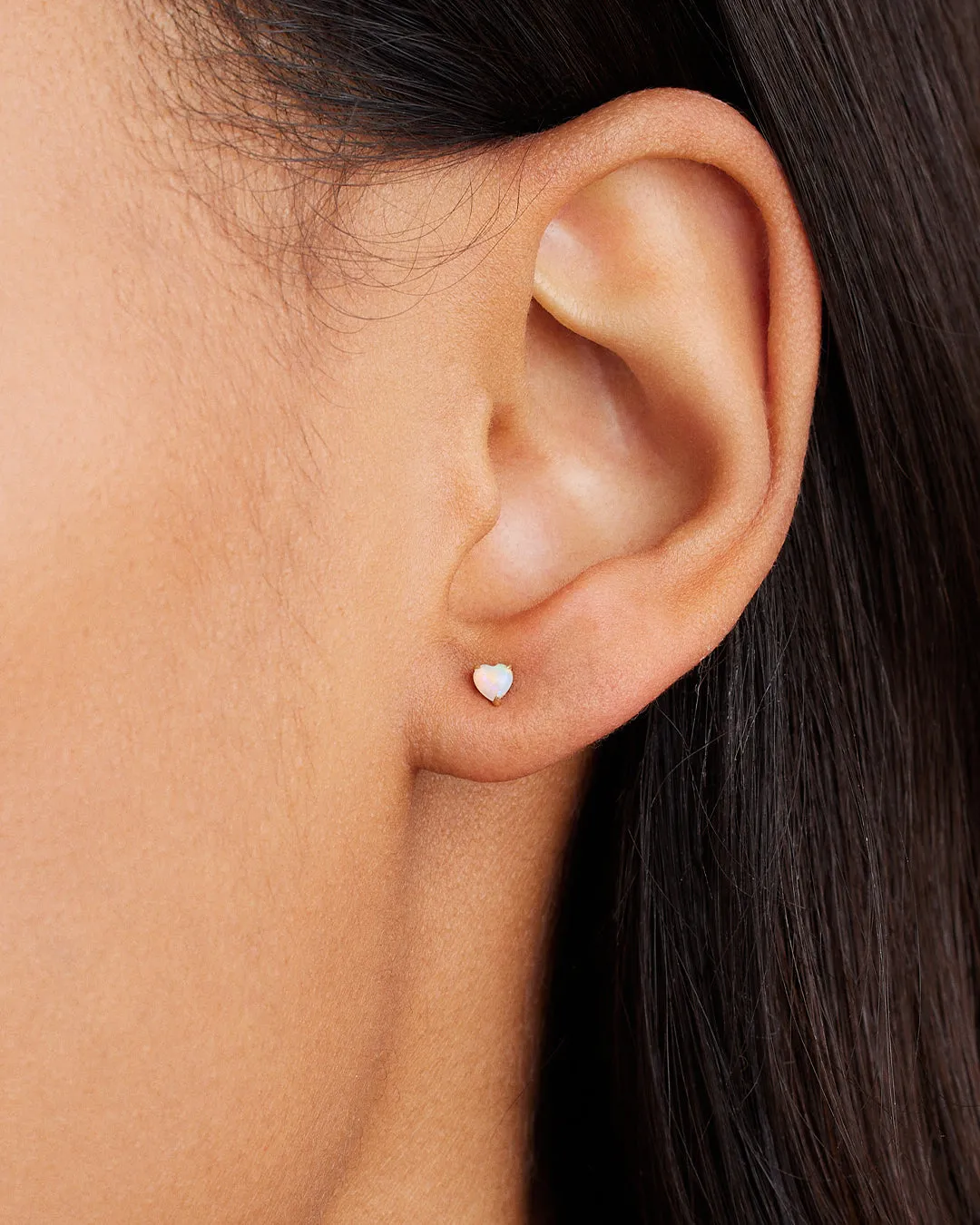 Opal Heart Studs sold by Gorjana product image thumbnail 2