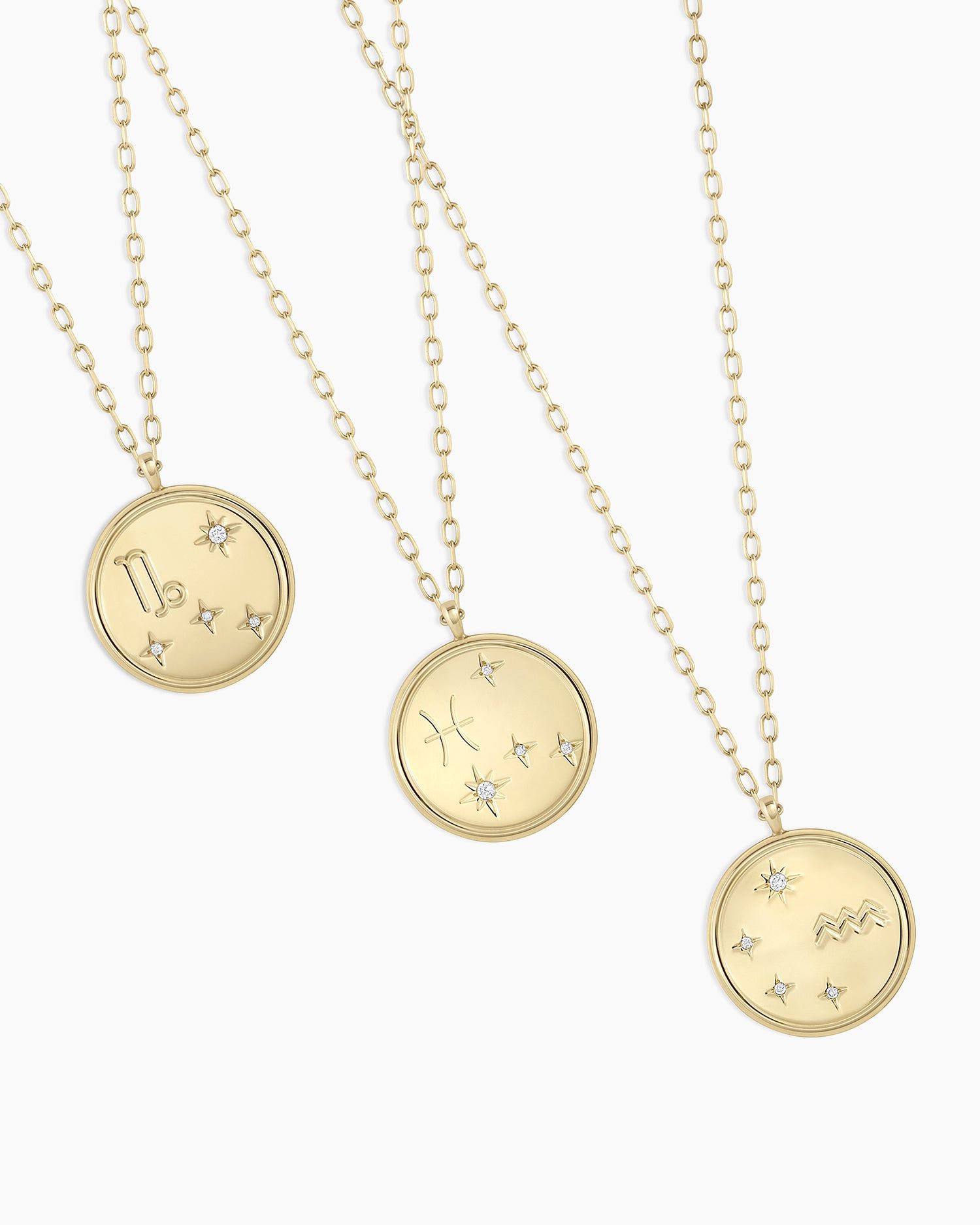 Diamond Zodiac Necklace sold by Gorjana