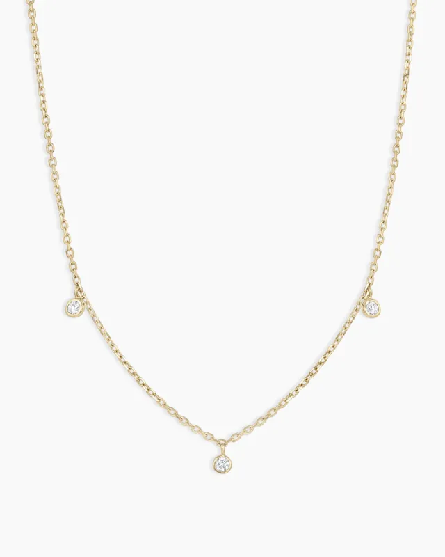 Diamond Trio Necklace sold by Gorjana
