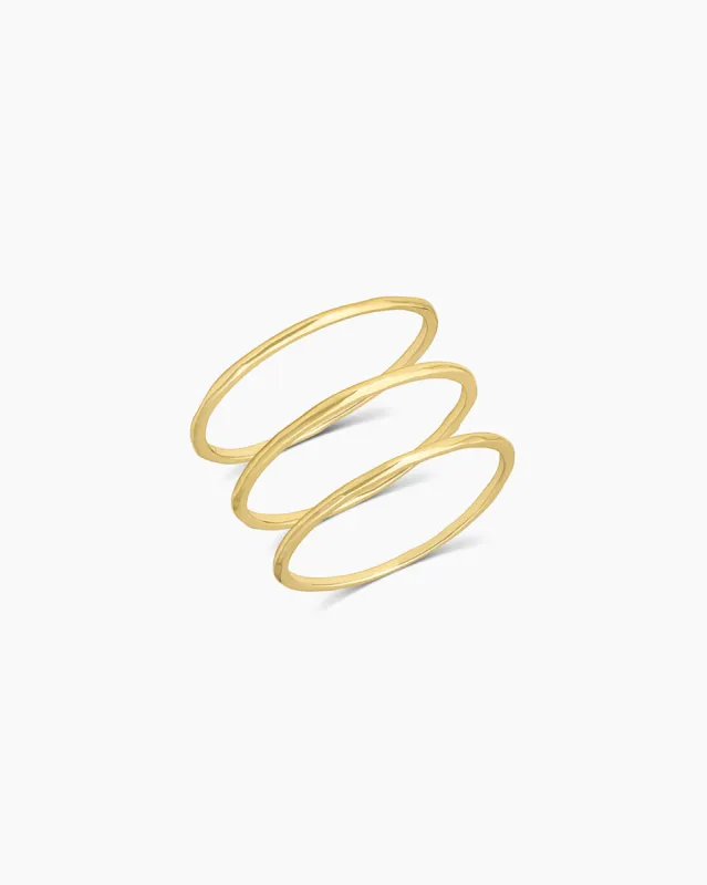 G Ring Set sold by Gorjana